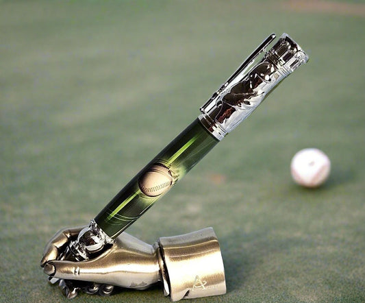 Pen: Baseball Swing Bolt Action Pen with a Chrome Pen Kit