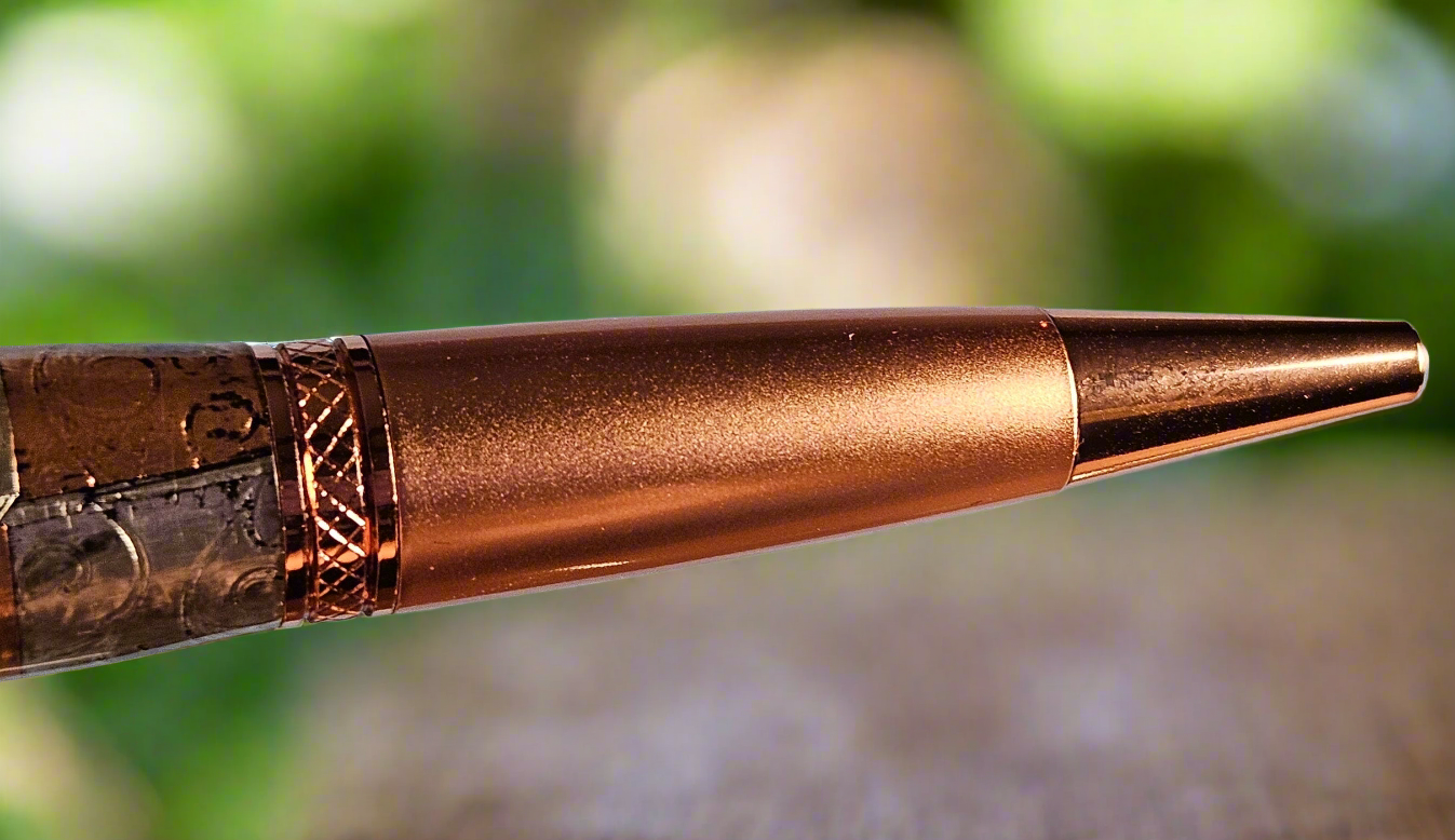 Pen: Steam Punk Square Metals Pen with a Copper Pen Kit