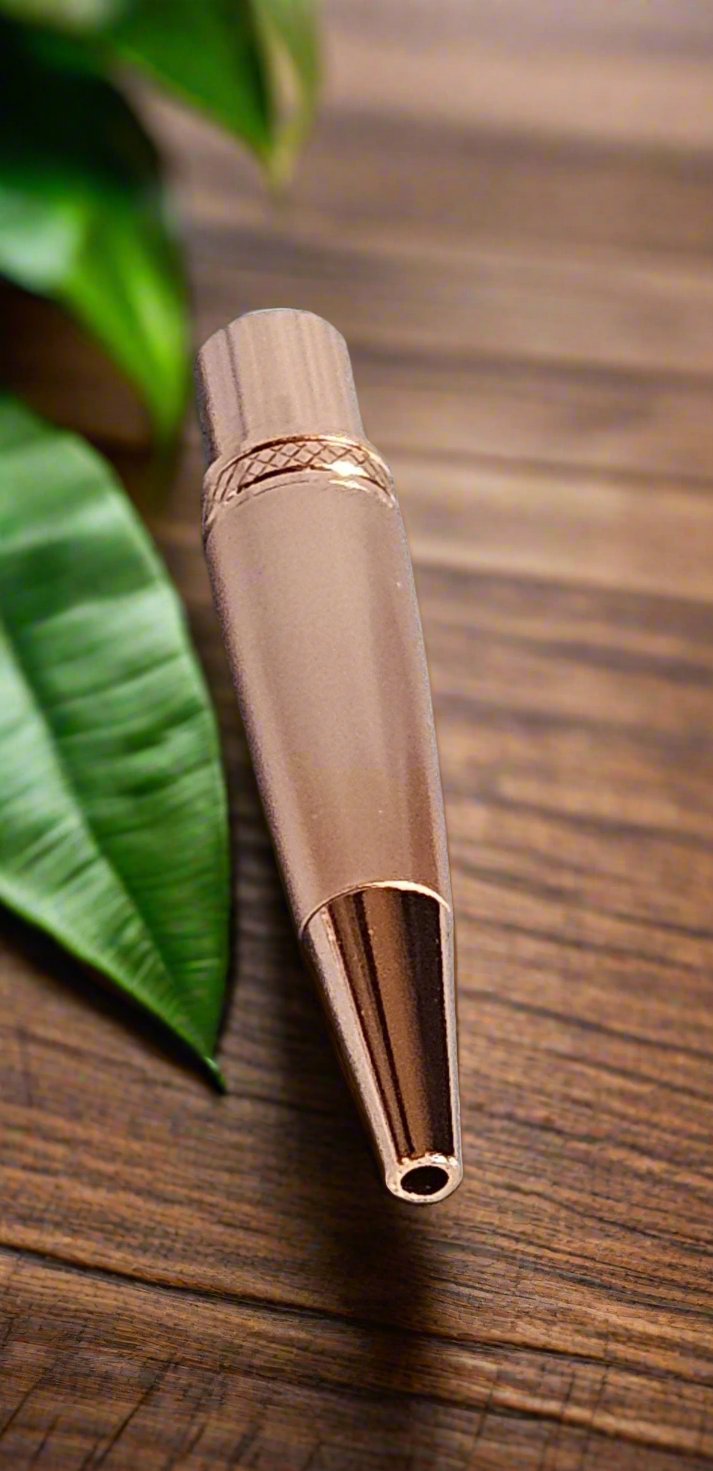 Pen: Steam Punk Square Metals Pen with a Copper Pen Kit